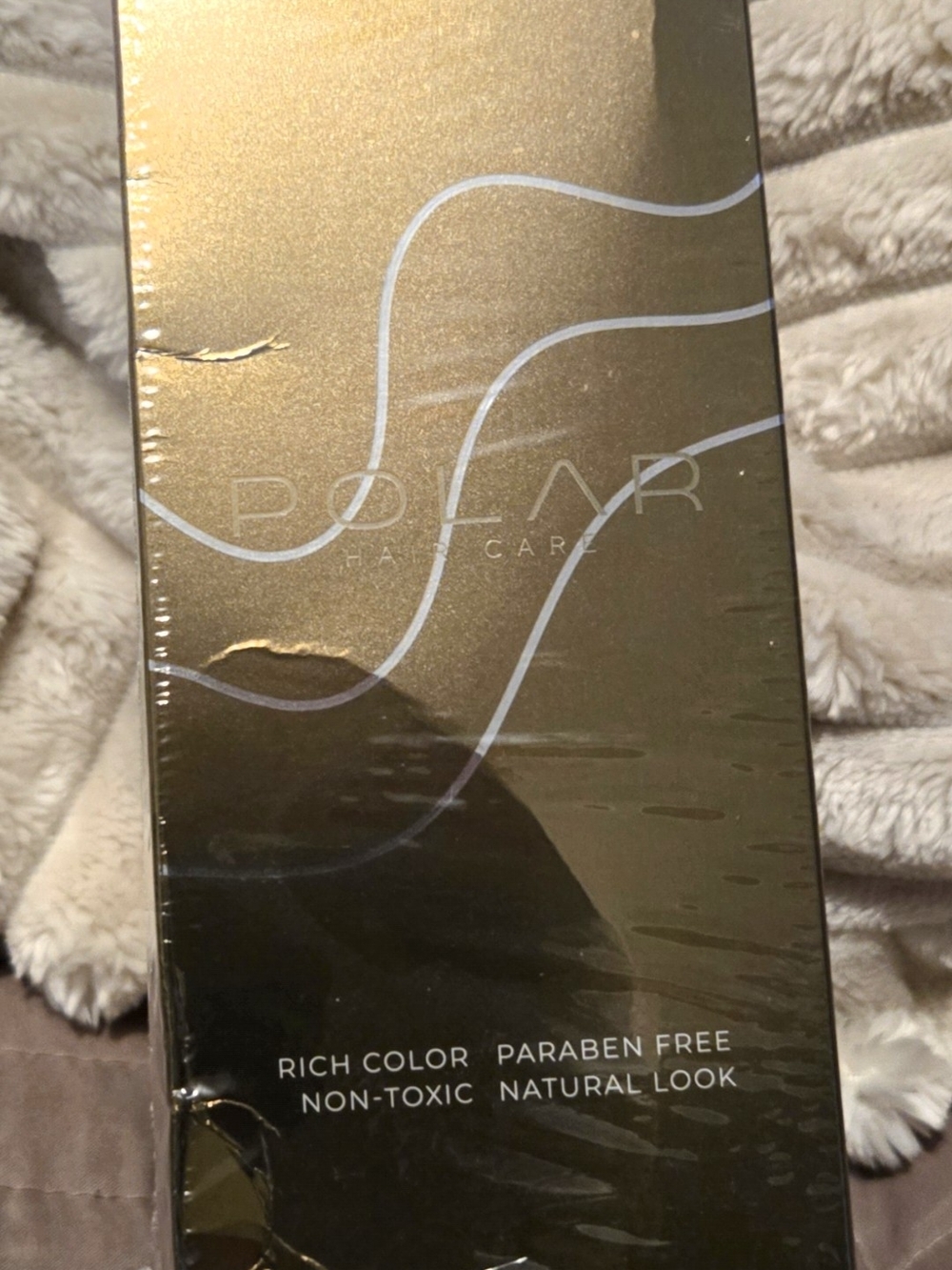 New Sealed Polar Hair Instant dye Shampoo- Light Brown